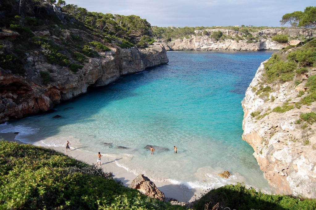 Es Caló des Moro, Mallorca, Spain