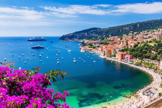 Mediterranean coast, France